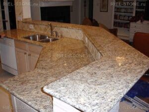 Барные стойки из гранита Giallo Ornamental